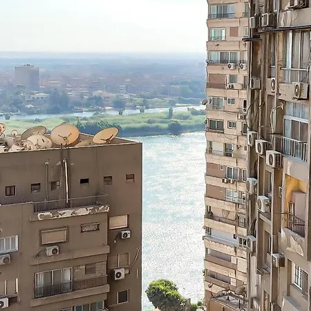 2Br On Maadi Nile Corniche Cozy Apt 4Beds Cairo Exterior photo