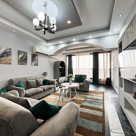 2Br On Maadi Nile Corniche Cozy Apt 4Beds Cairo Exterior photo